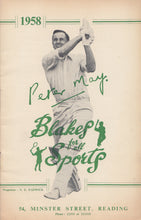 Load image into Gallery viewer, Peter May on the front cover of the 1958 N.E. Blake & Co. Catalogue