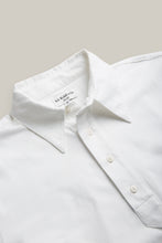 Load image into Gallery viewer, Close up of the N.E. Blake &amp; Co. Peter May Cricket Shirt