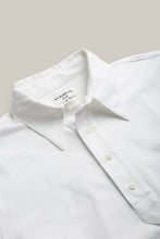 Load image into Gallery viewer, Close up of the N.E. Blake & Co. Peter May Cricket Shirt