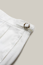 Load image into Gallery viewer, Close up of the N.E. Blake &amp; Co. Len Hutton Cricket Trousers
